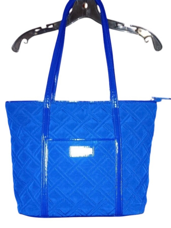 Vera Bradley Handbags - Vera Bradley Royal Blue Quilted Tote
